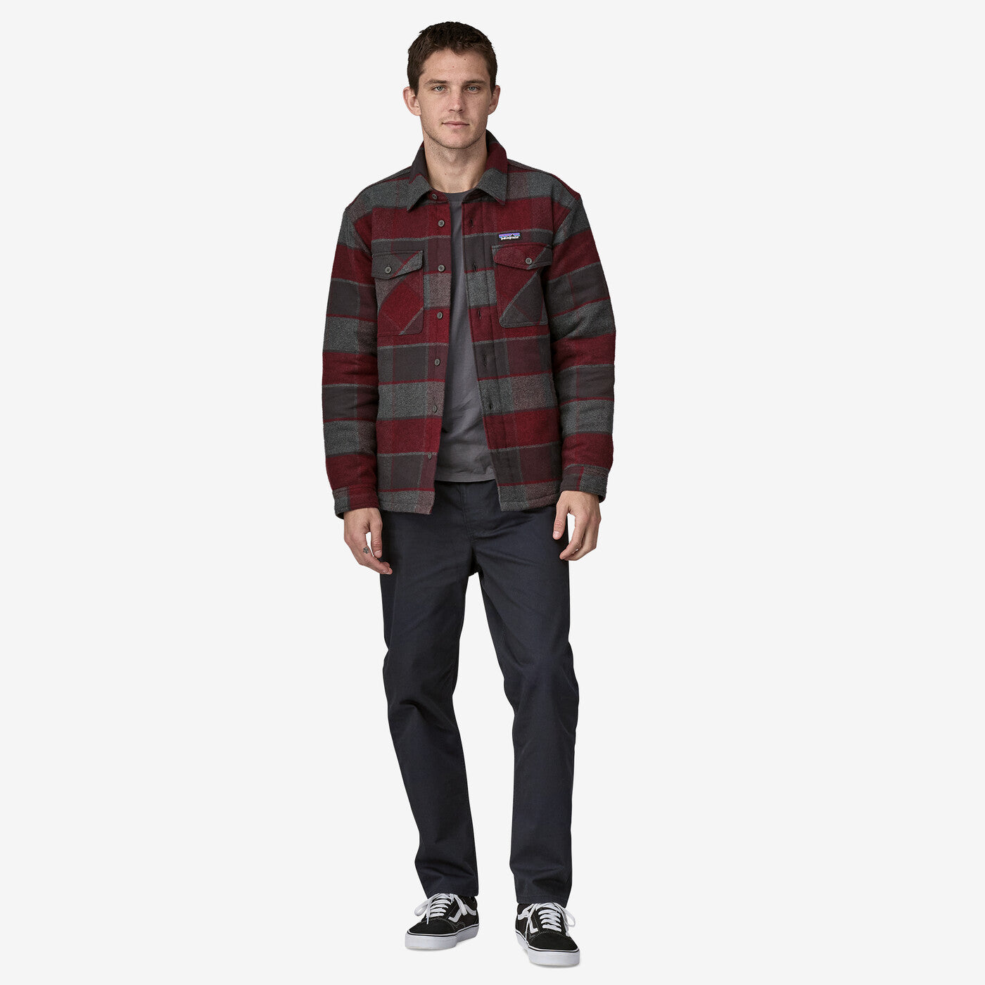 
                  
                    Chaqueta LW Insulated Fjord Flannel - William: Ink Black
                  
                