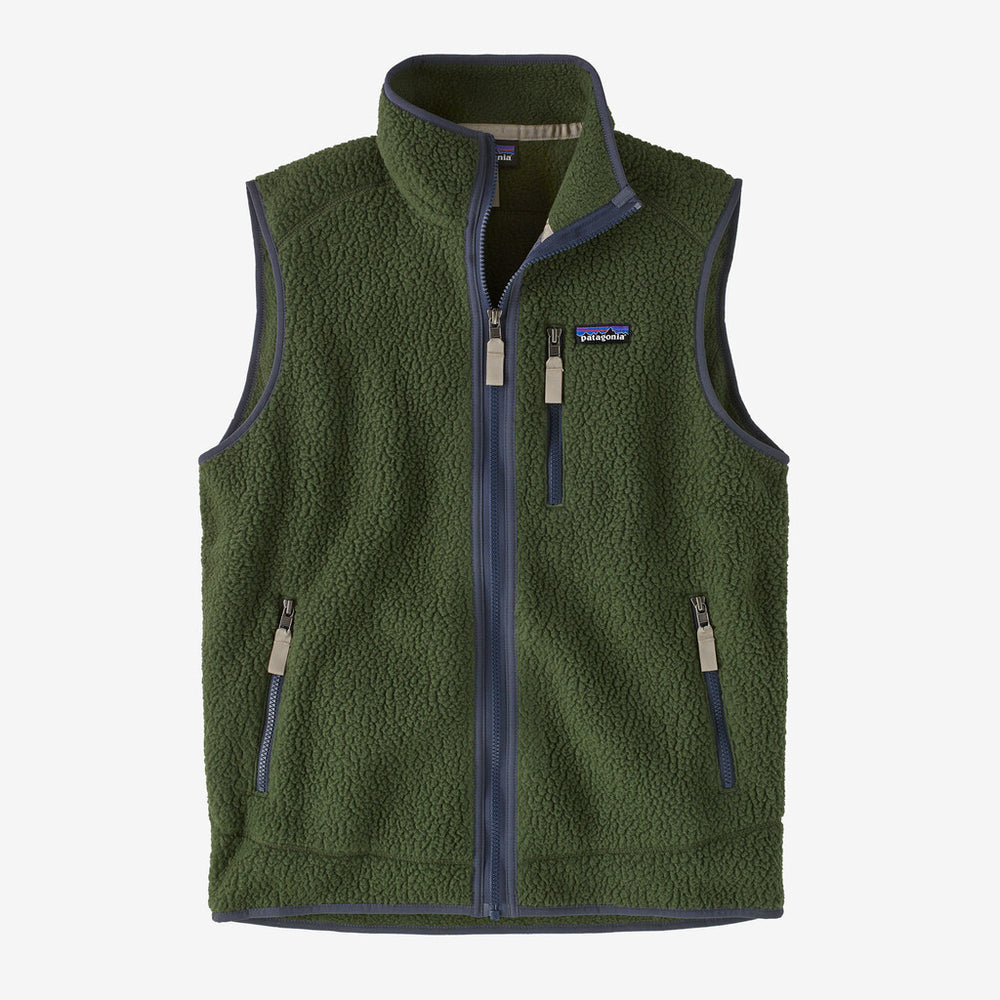 Jersey Retro Pile Vest - Torrey Pine Green