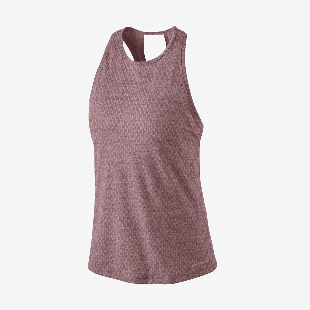 Camiseta W's Ridge Flow Tank - Evening Mauve