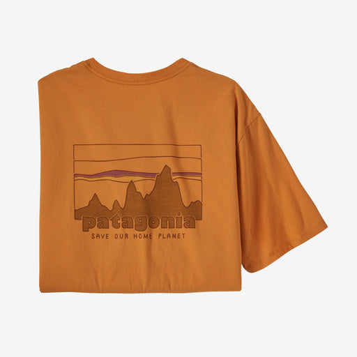 Camiseta '73 Skyline Organic - Cloudberry Orange