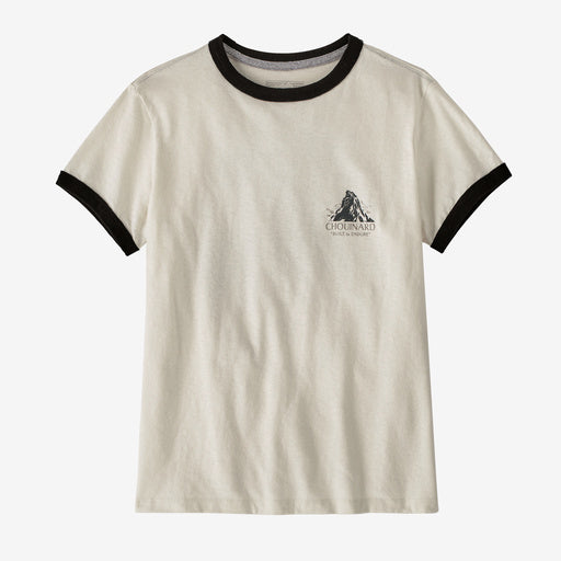 
                  
                    Camiseta W's Chouinard Crest Ringer Responsibili-Tee - Birch White
                  
                