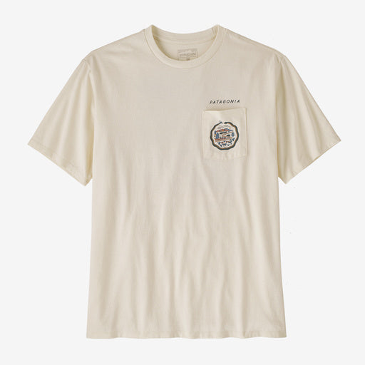 Camiseta Commontrail Pocket Responsibili Tee - Birch White