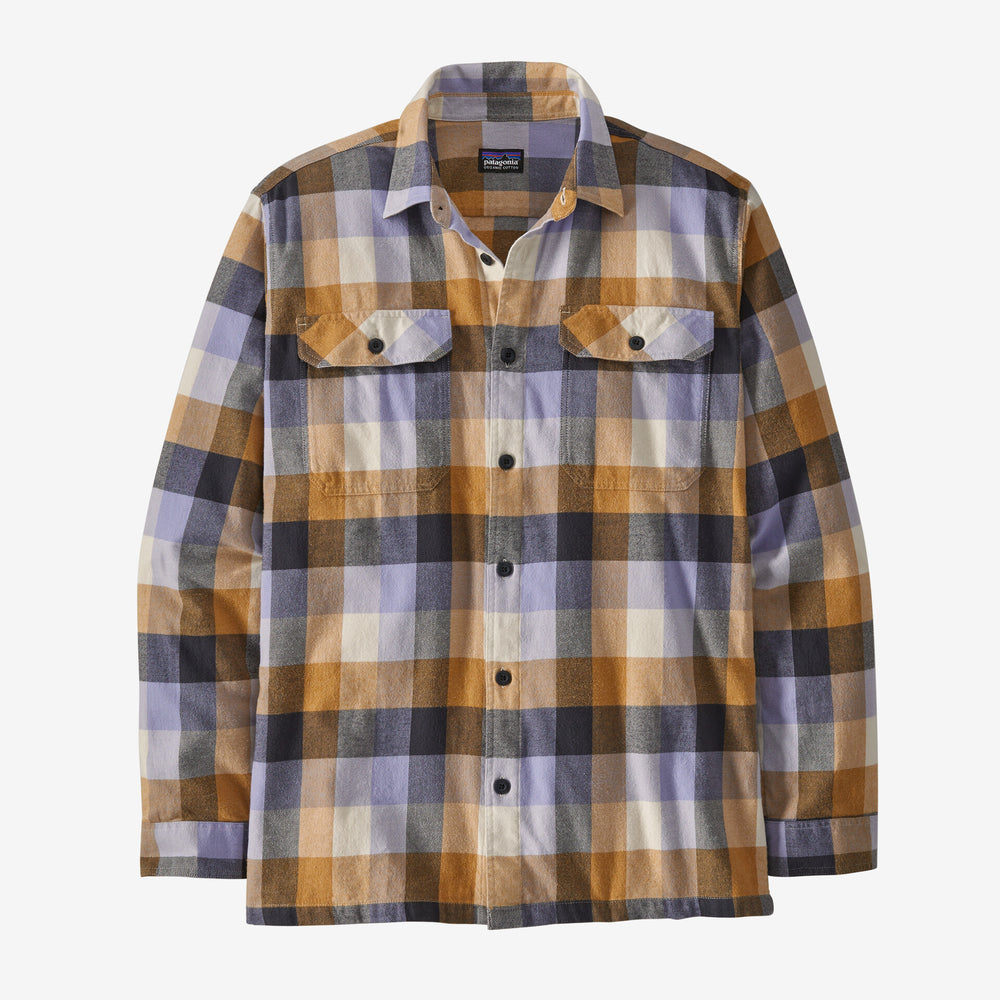 Camisa Men's Organic Cotton Midweight Fjord Flannel - Guides: Dried Mango