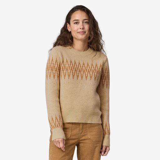 
                  
                    W'S Recycled Wool-Blend crewneck Sweater - Sea Song: Natural
                  
                