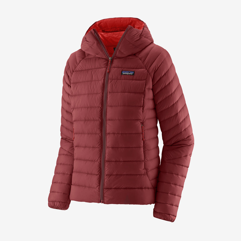 Chaqueta W's Down Sweater Hoody - Oxide Red