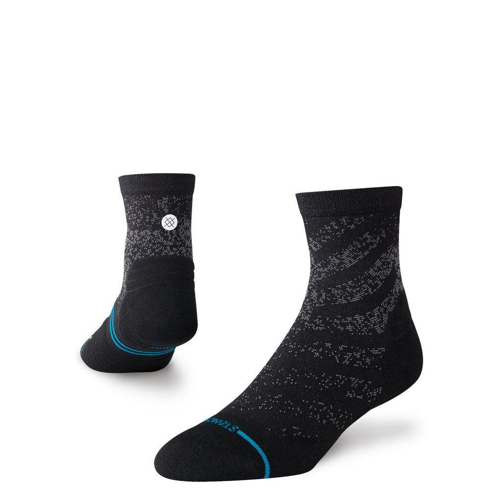 Calcetines Run Light Quarter - Black