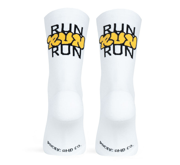 Calcetines RUN RUN - White