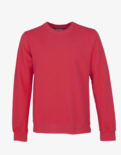 
                  
                    Jersey Classic Organic Crew - Scarlet Red
                  
                