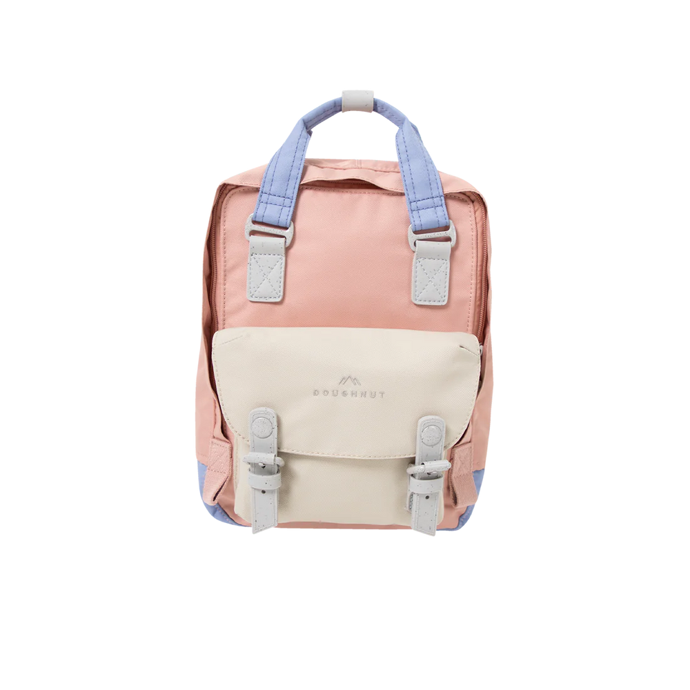 Mochila Macaroon Mini Monet Series Backpack - Pink x Stone