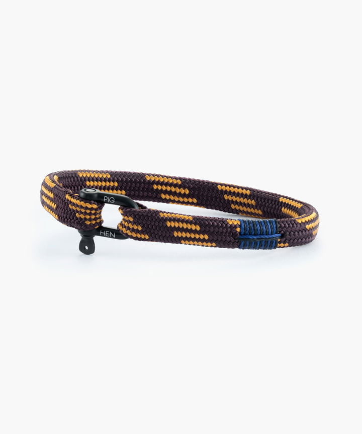 Pulsera Vicious Vik - Mahogny - Saffron - Black