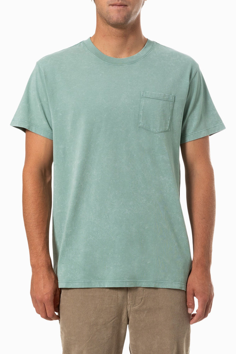 Camiseta Base Tee - Blue Surf Sand Wash