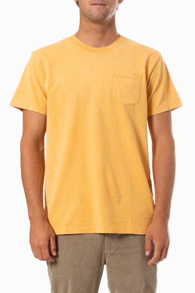 Camiseta Base Tee - Corn Silk Sand Wash
