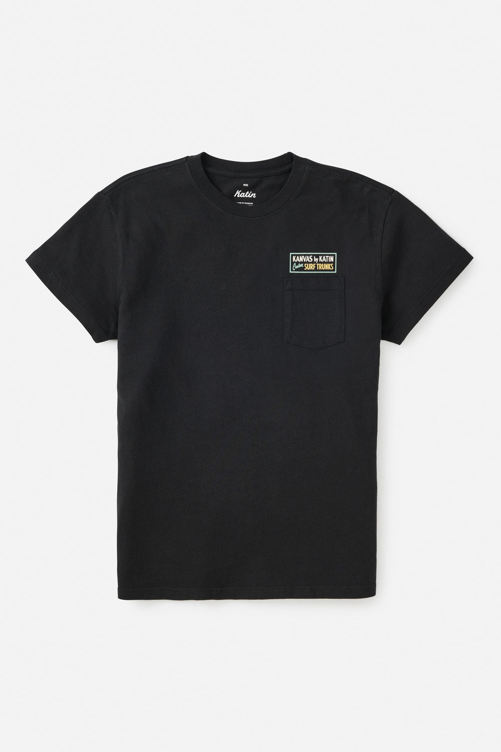 Camiseta Signage Pocket Tee - Black Wash