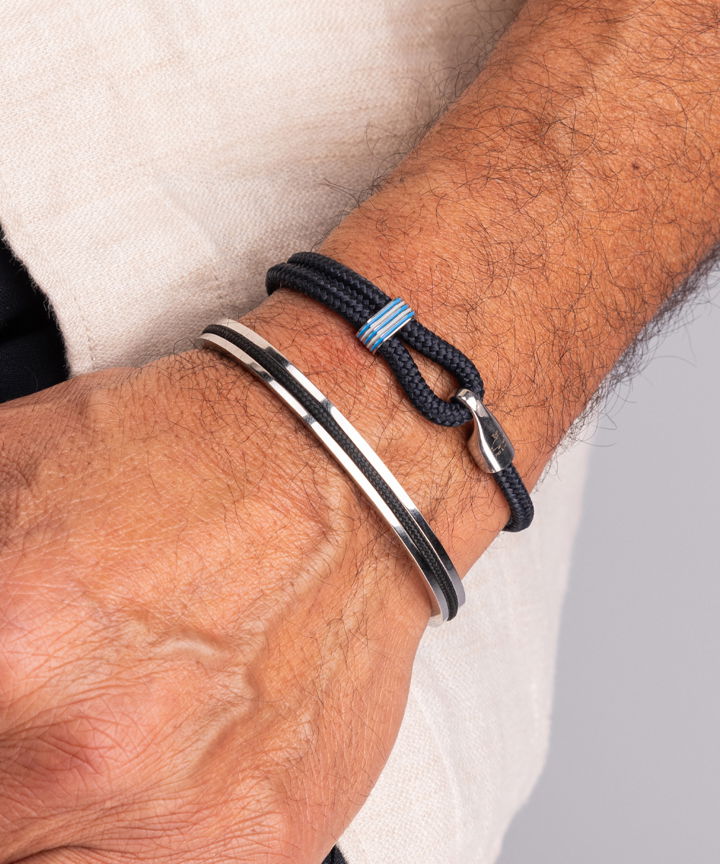 
                  
                    Pulsera Captain Carl - Navy/Silver
                  
                