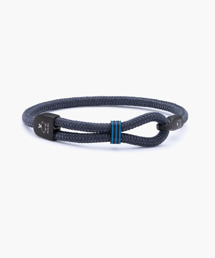 Pulsera Captain Carl - Slate Gray/Black