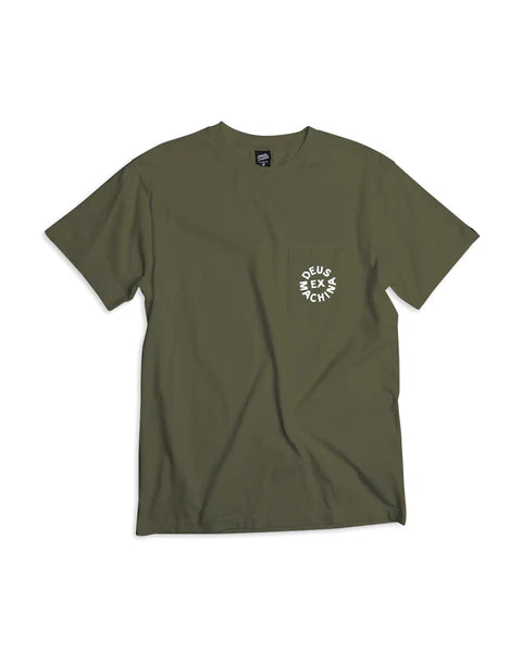 Camiseta Deus Logo Tee - Forest Green