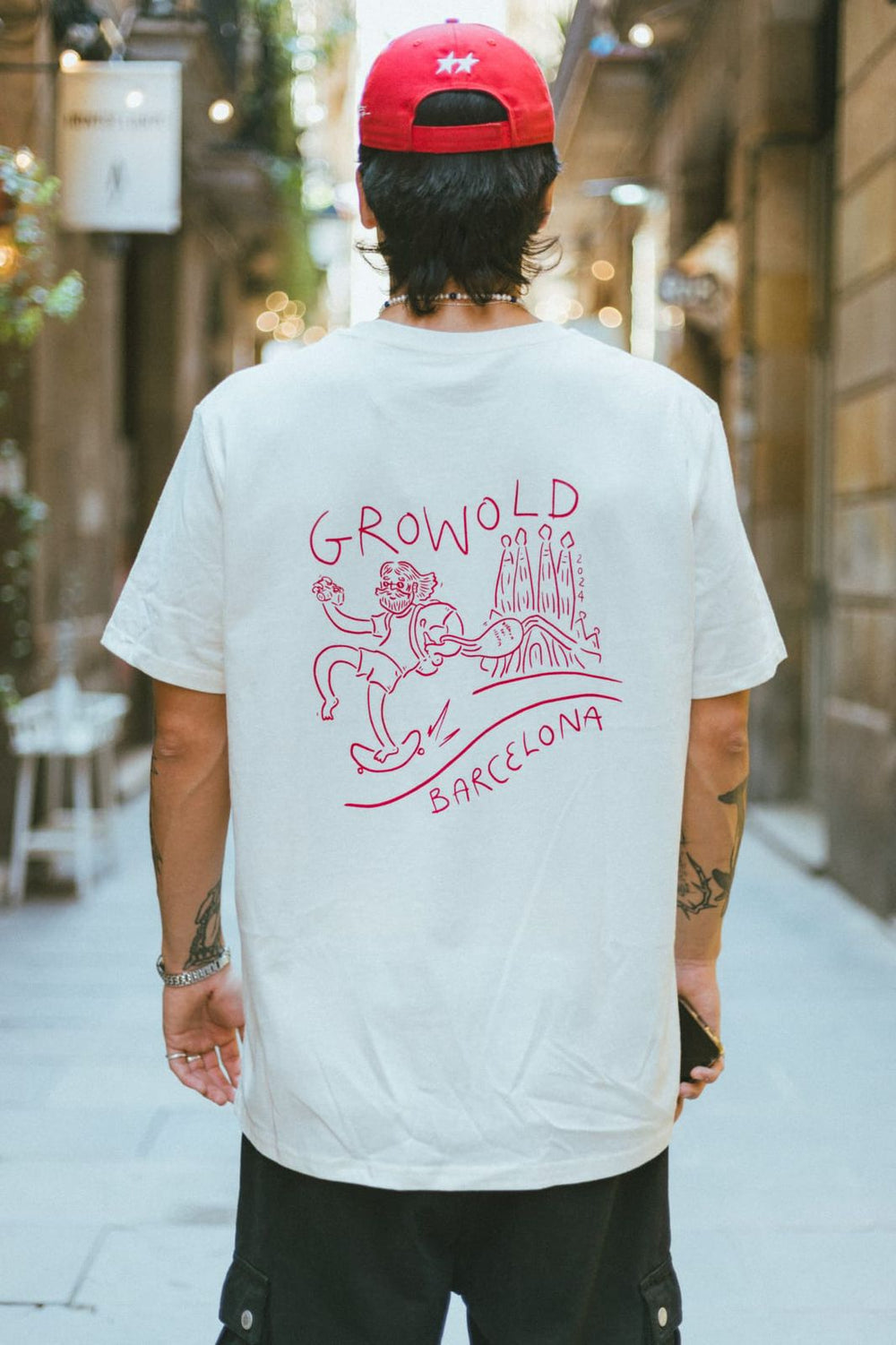 Camiseta Growold Sagrada Tee - Natural