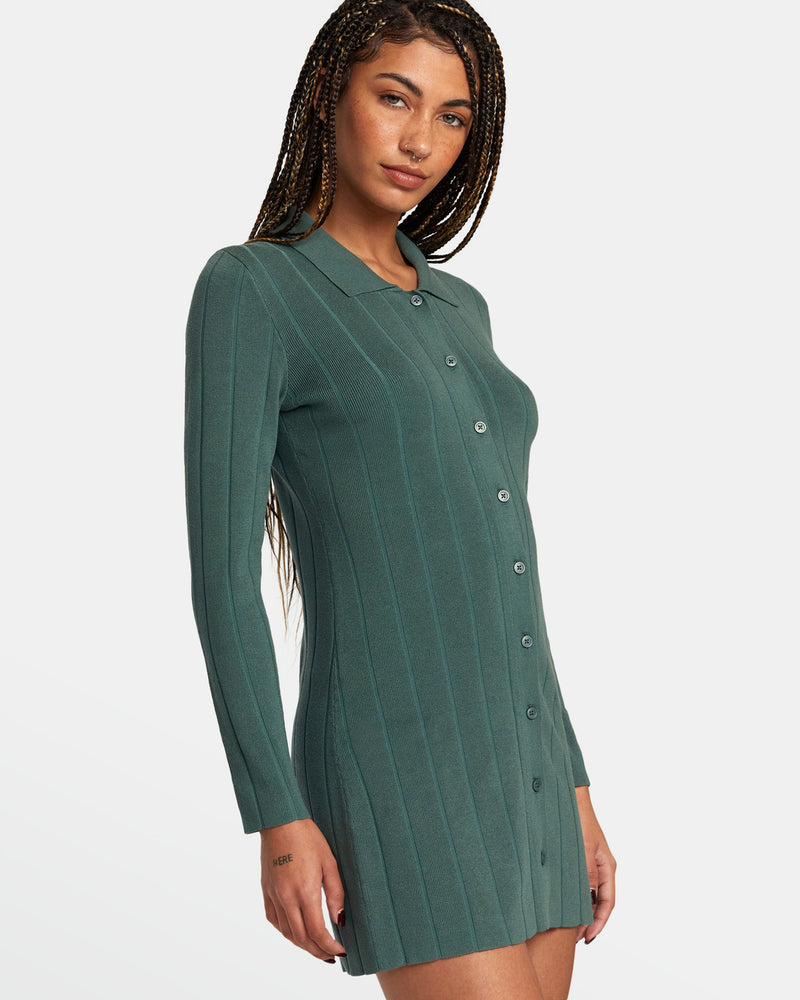 
                  
                    Vestido Meri Sweater - Spinach
                  
                