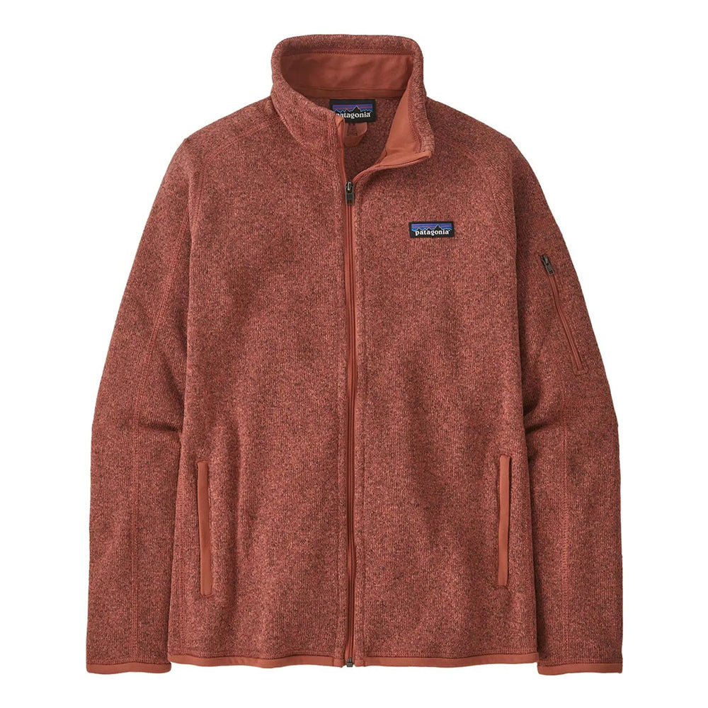 W'S Better Sweater Jacket - Burl Red