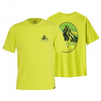 
                  
                    Camiseta Cap Cool Daily Graphic Shirt - Lands - Chouinard Crest:Phosphorus Green X:Dye
                  
                