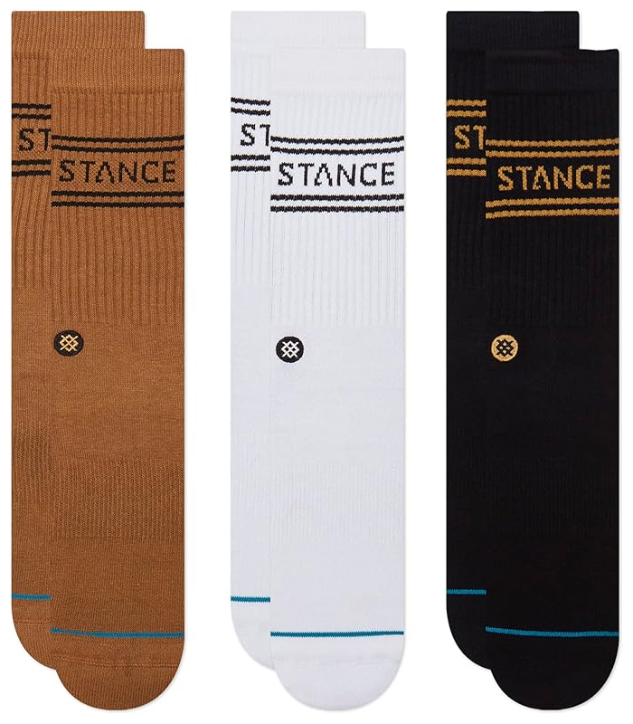 Calcetines basic 3 Pack Crew - Gold