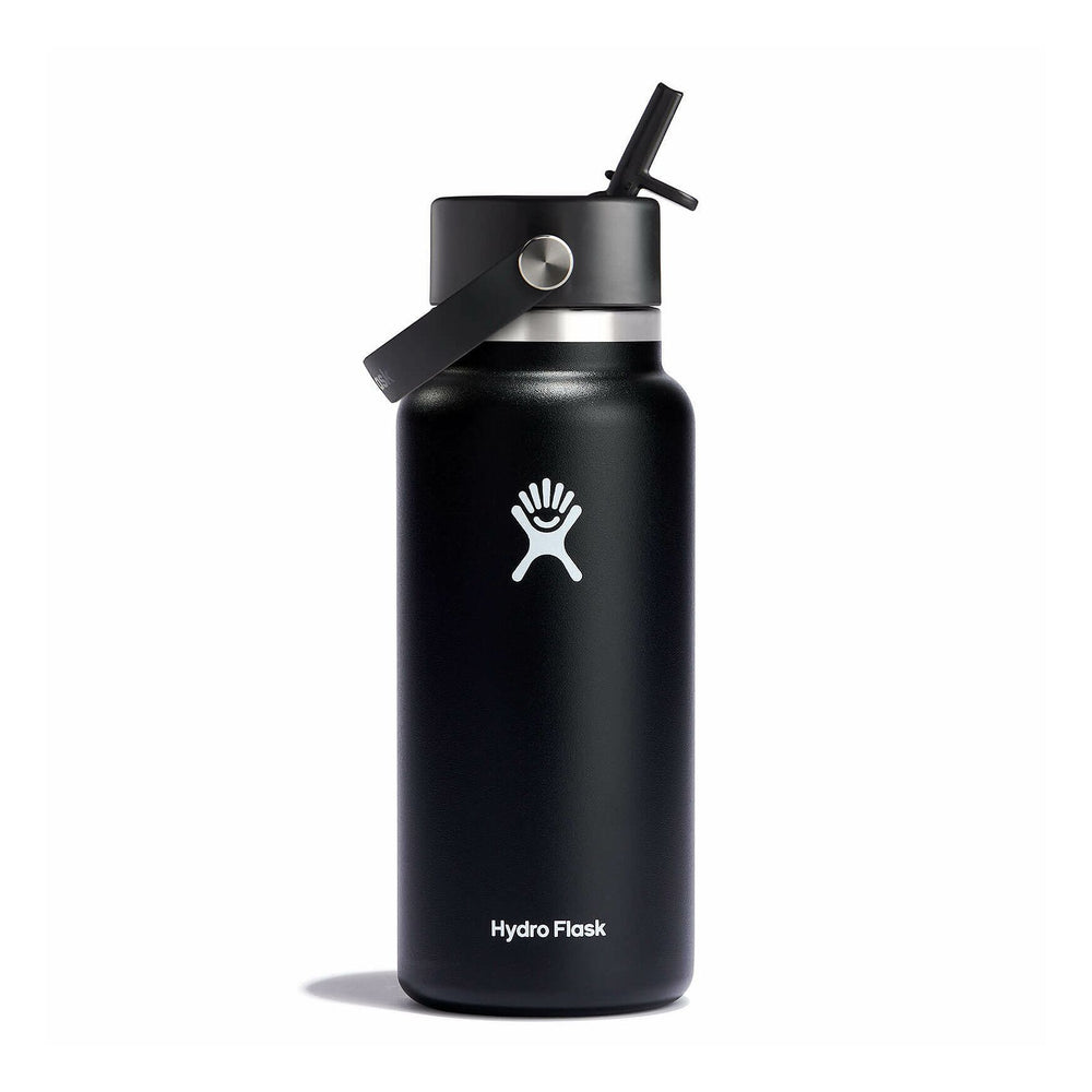 Botella Hydro Flask 32oz con Flex Straw Cap - Black