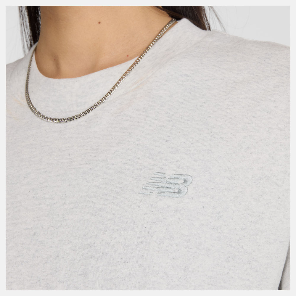 
                  
                    Camiseta Logo Oversized Jersey T-Shirt - Ash Heather
                  
                