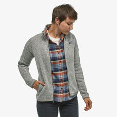 W'S Better Sweater Jacket - Birch White