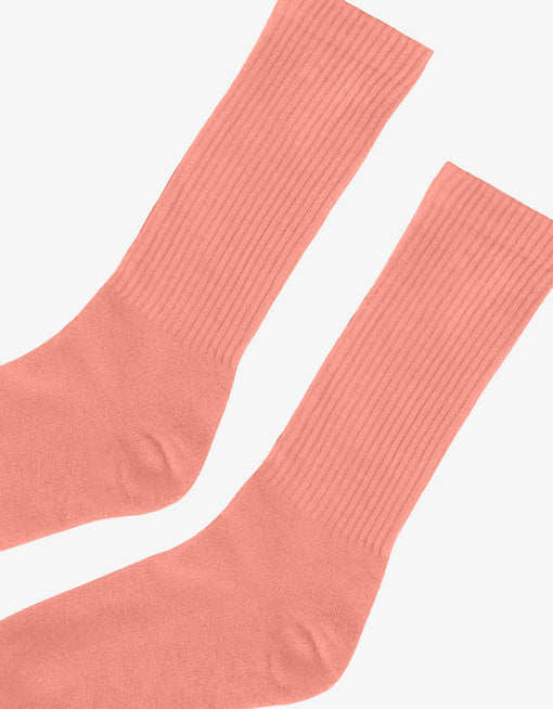 Calcetines Organic Active - Bright Coral