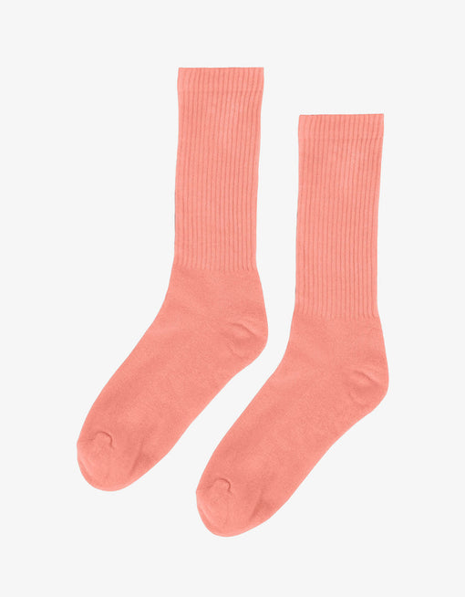Calcetines Organic Active - Bright Coral