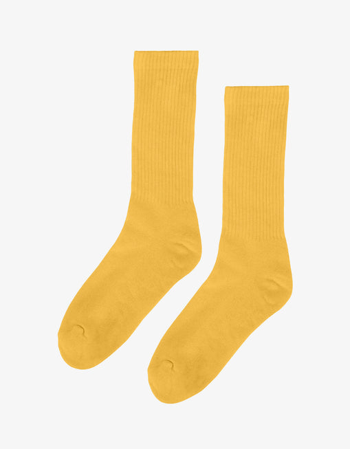 Calcetines Organic Active - Burned Yellow