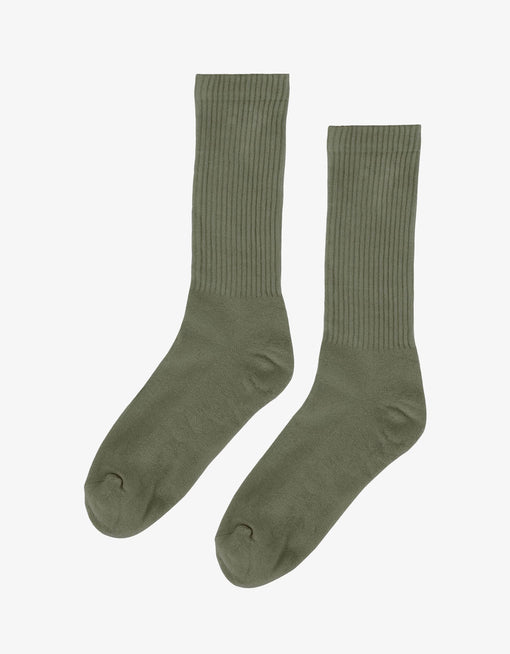 Calcetines Organic Active - Dusty Olive