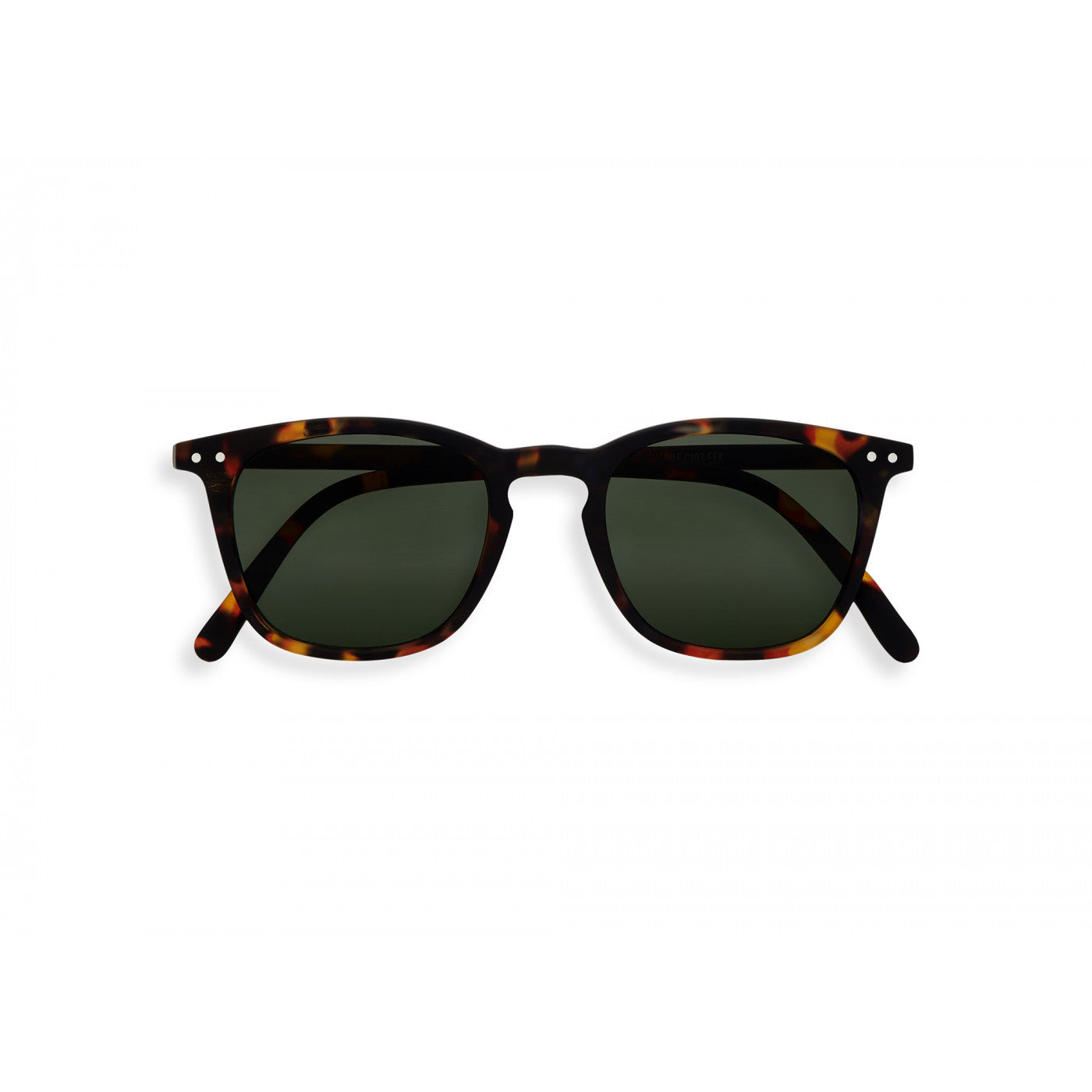 Gafas de sol #E - Tortoise Green Lenses