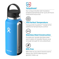 Botella Hydro Flask 32oz - Seagrass