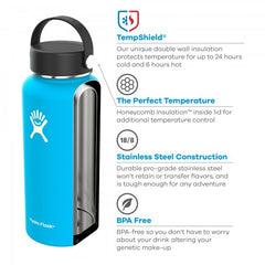 Botella Hydro Flask 40oz - Black