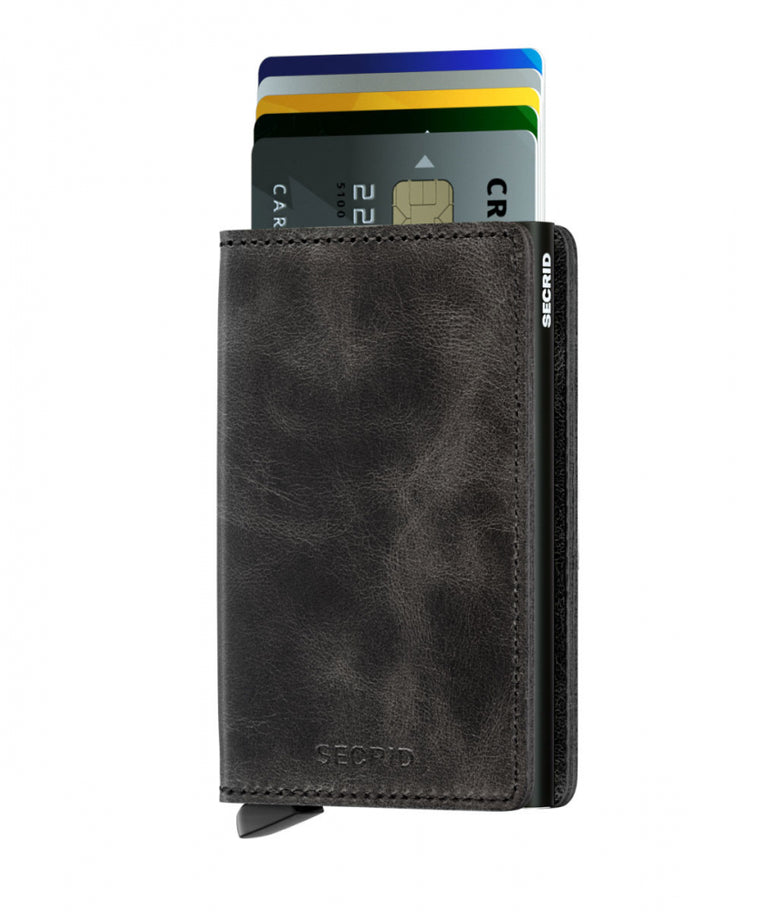 Cartera Slimwallet Vintage - Black